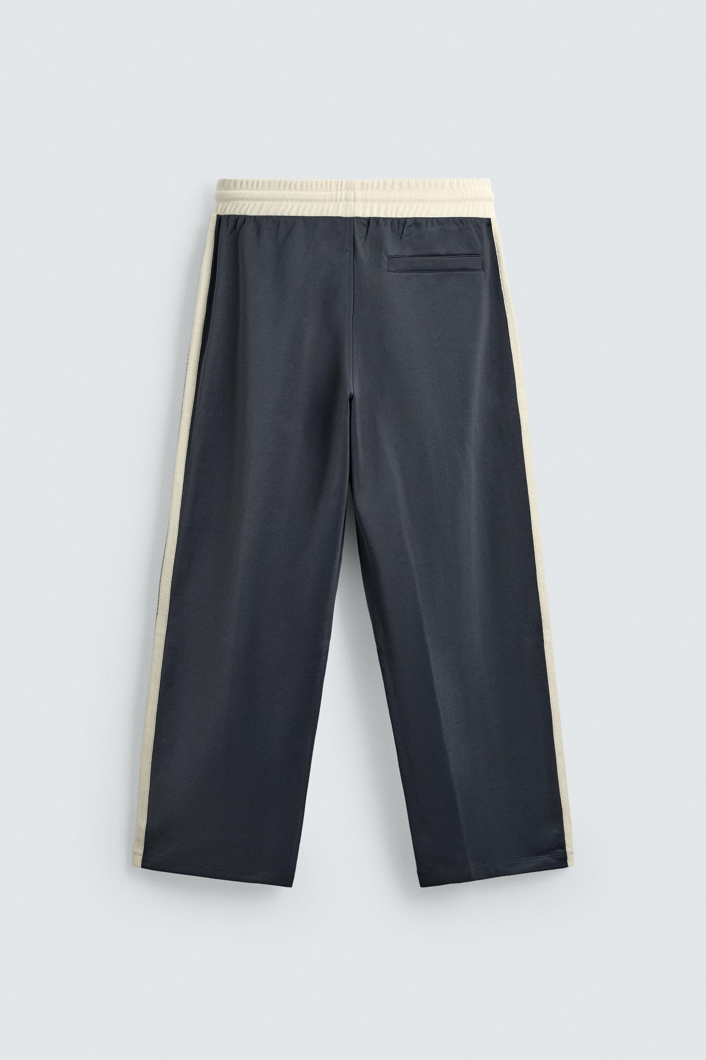 WIDE FIT JOGGER PANTS WITH STRIPES