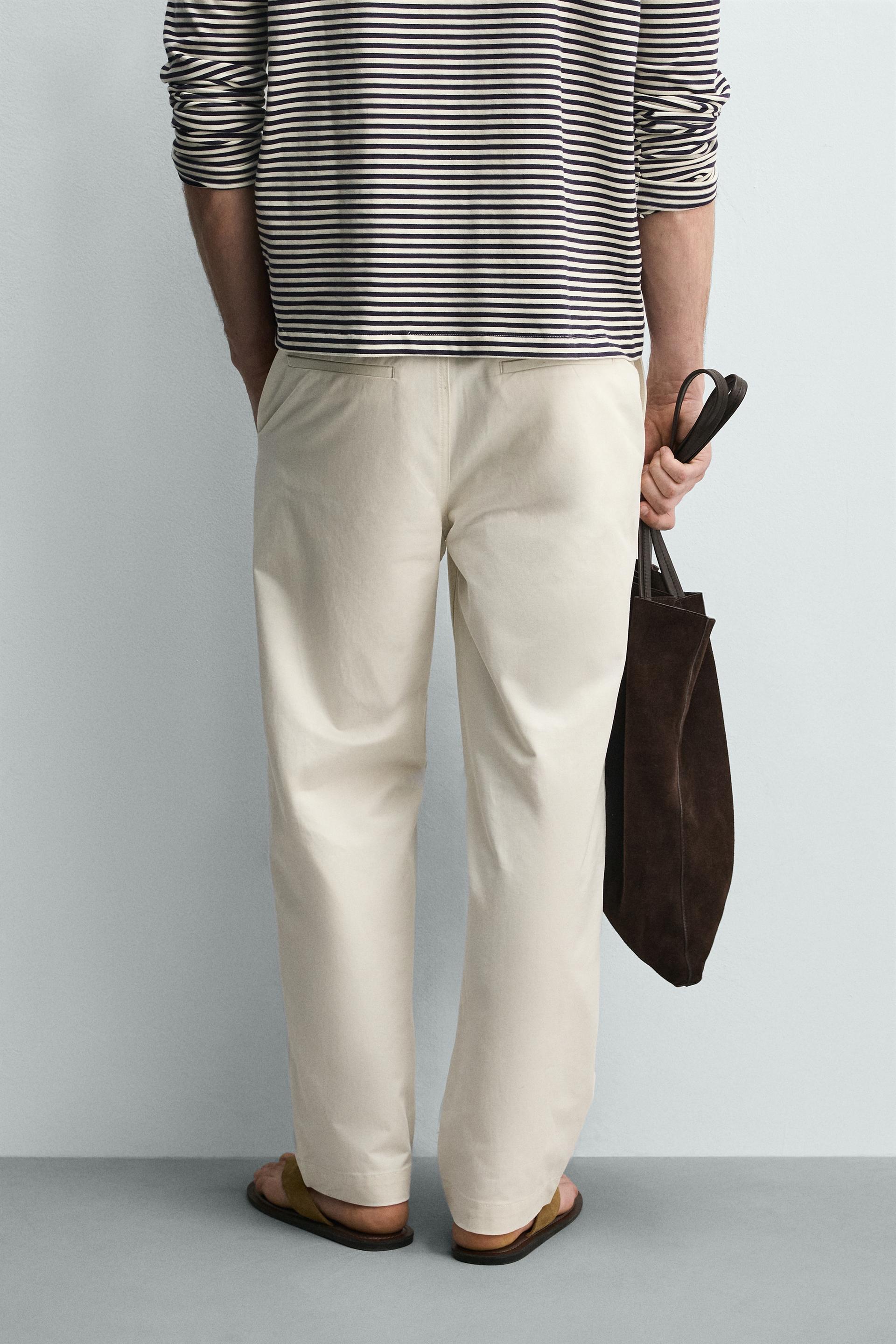 STRAIGHT FIT CHINO PANTS