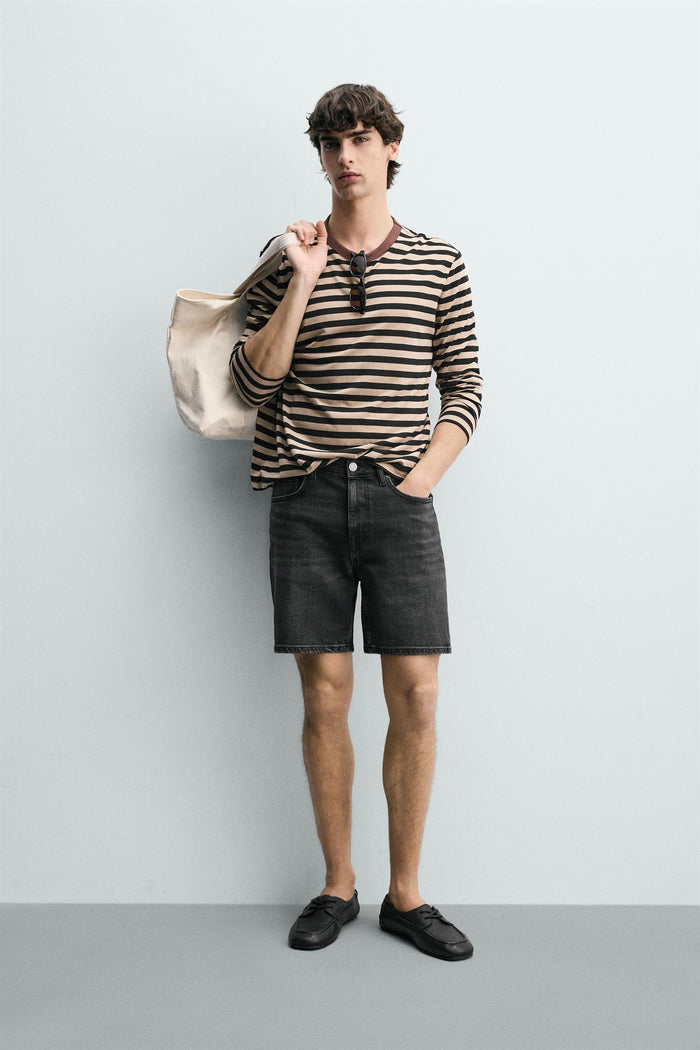 Polo en maille 100 % LIN COUPE CLASSIQUE