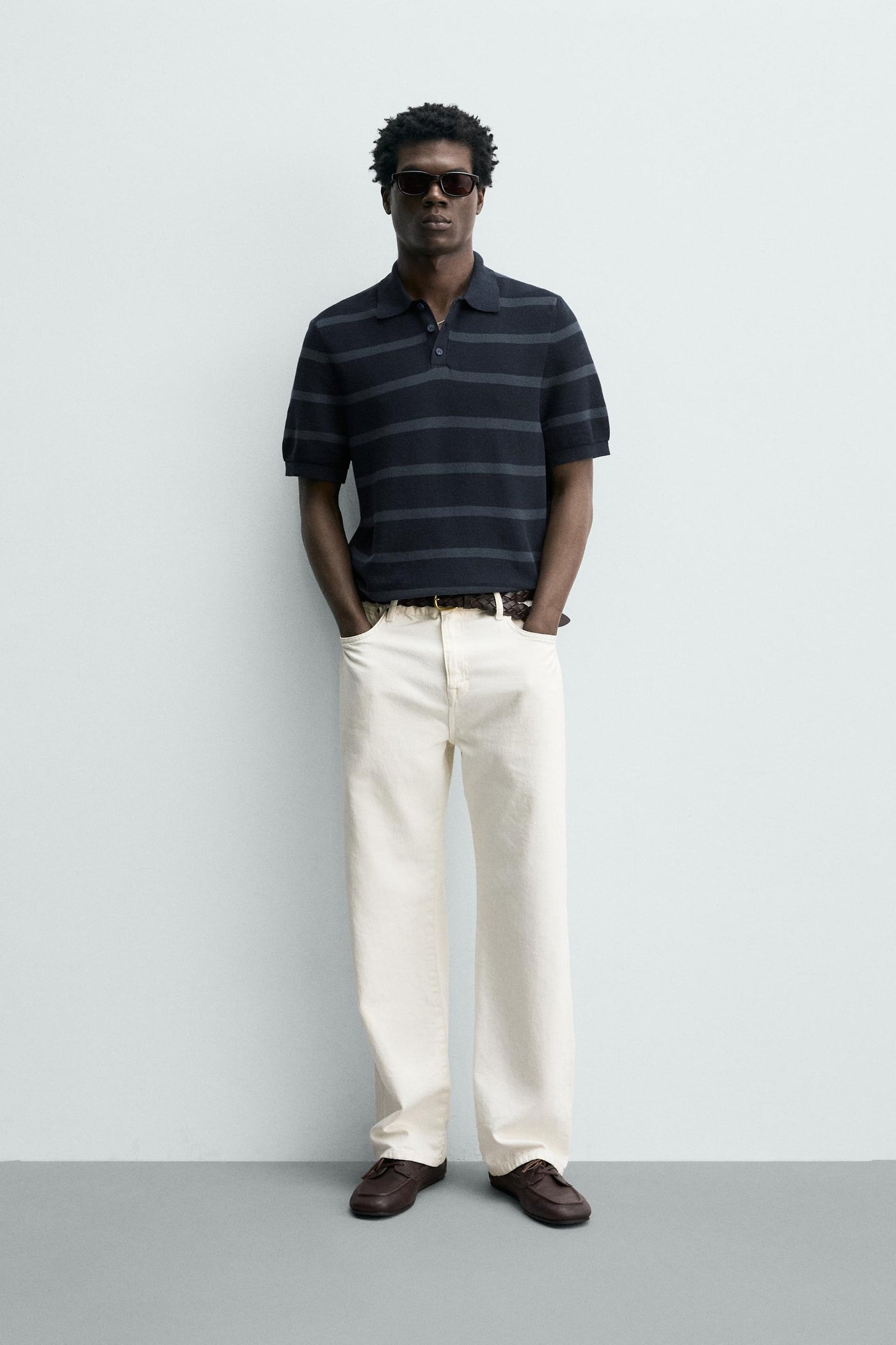 REGULAR FIT KNIT PIQUÉ POLO