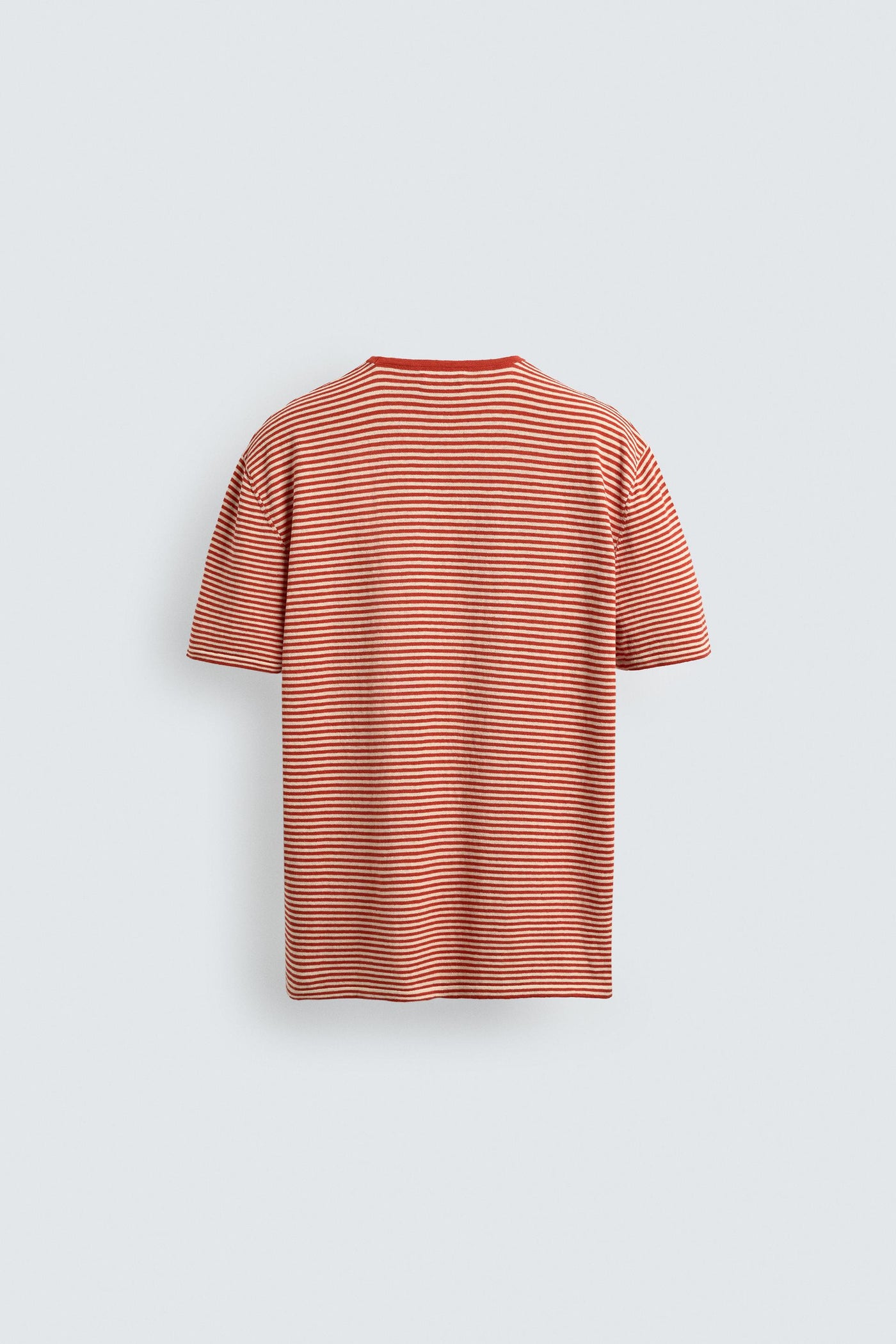 STRIPED REGULAR FIT KNIT T-SHIRT