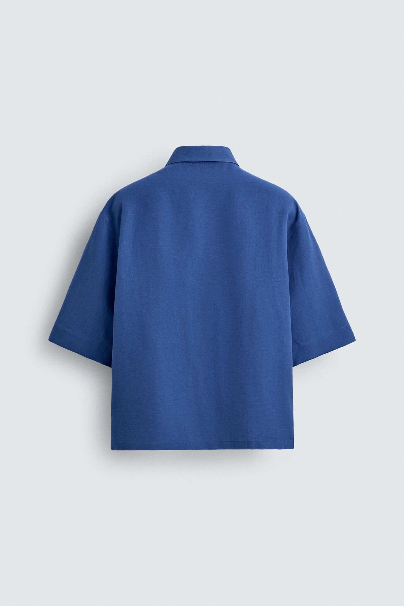 BOXY FIT TEXTURED SHIRT