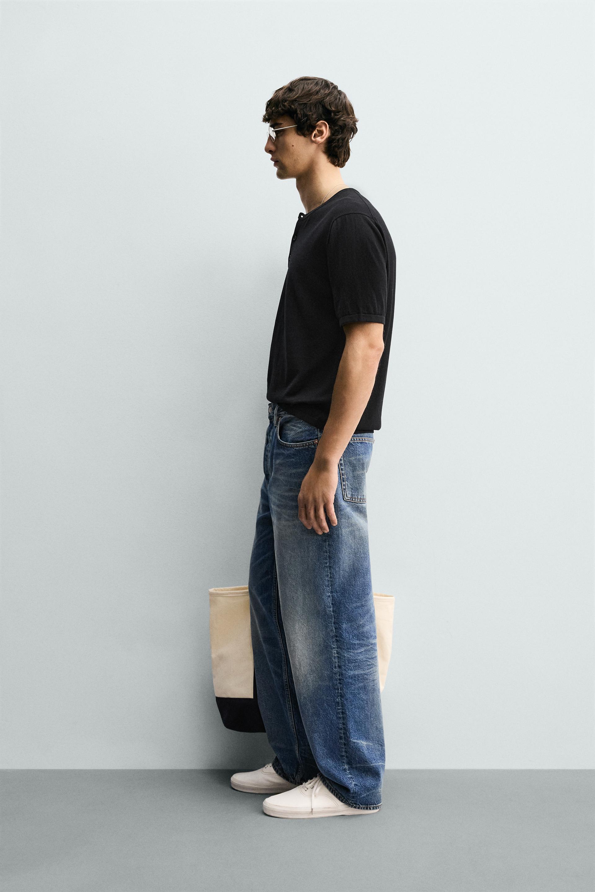 KNIT HENLEY SHIRT