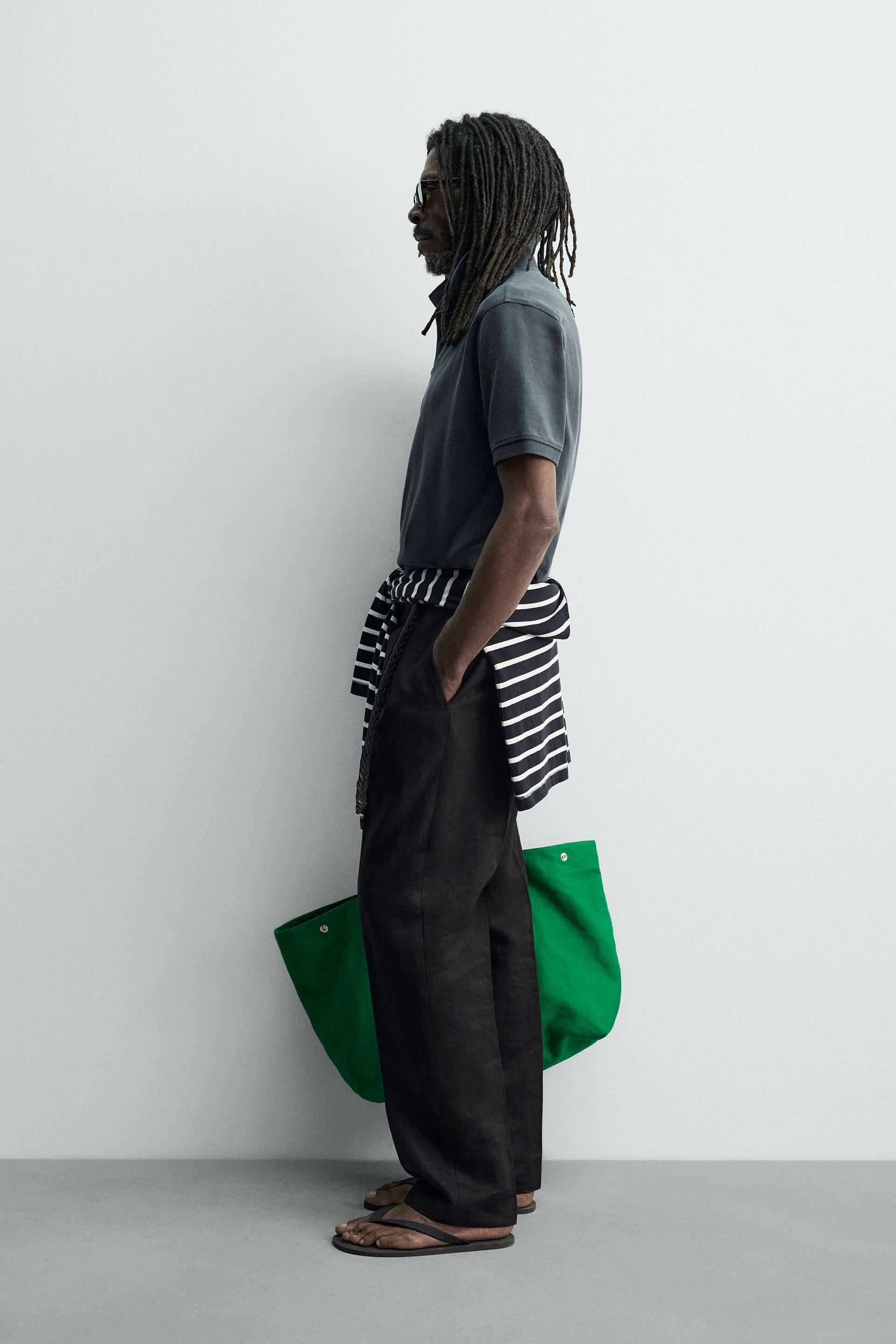 WASHED PIQUÉ POLO AARON LEVINE X ZARA