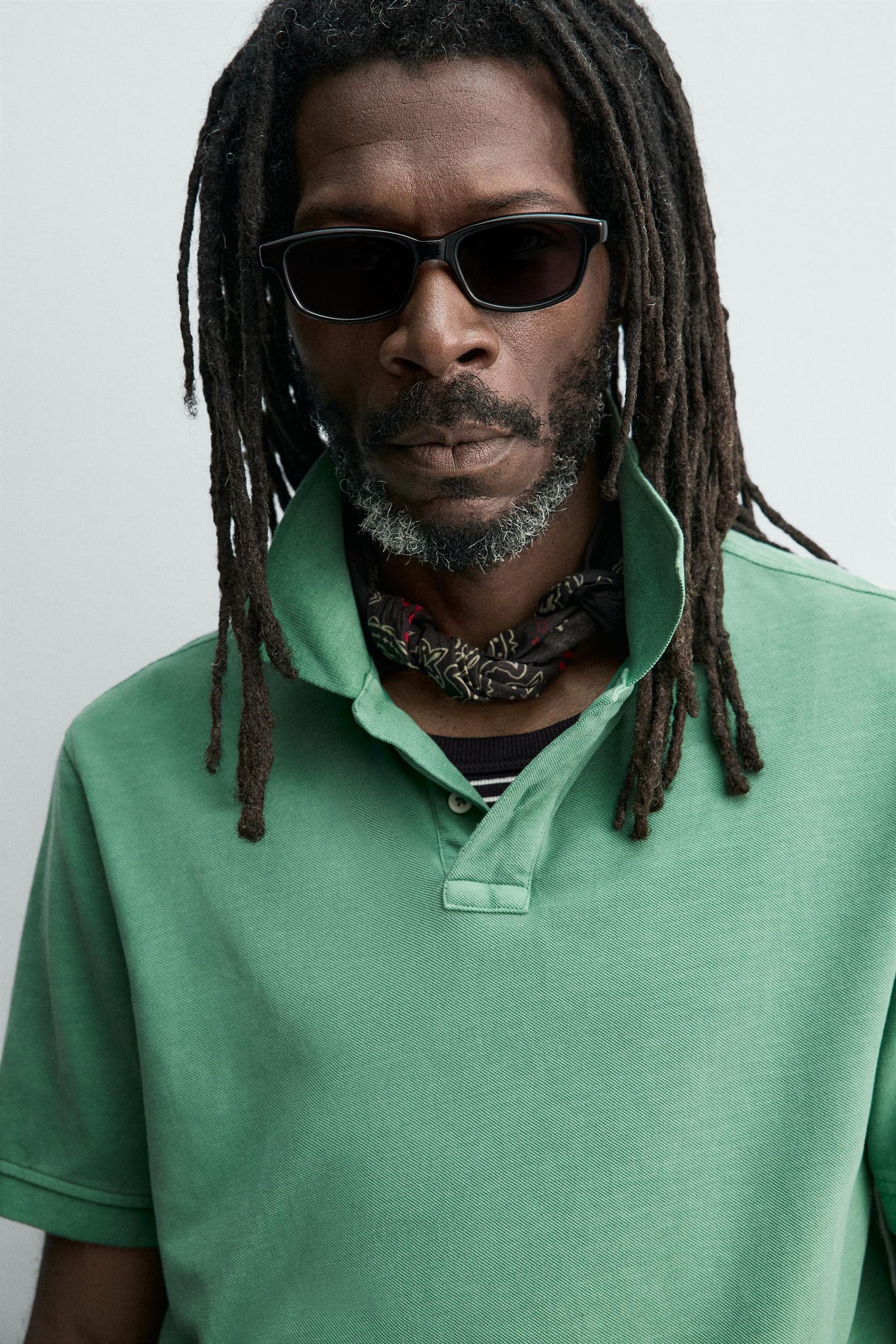 WASHED PIQUÉ POLO AARON LEVINE X ZARA